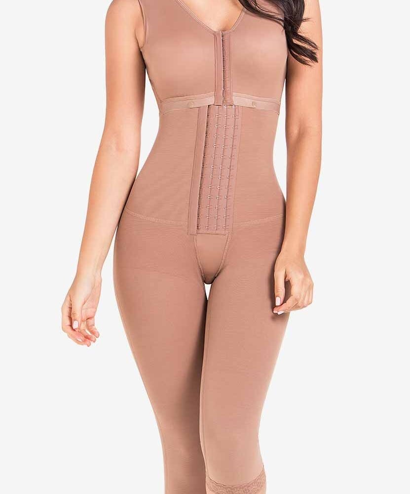 Capri-Style Girdle With Bra - Post-Surgical | 9262