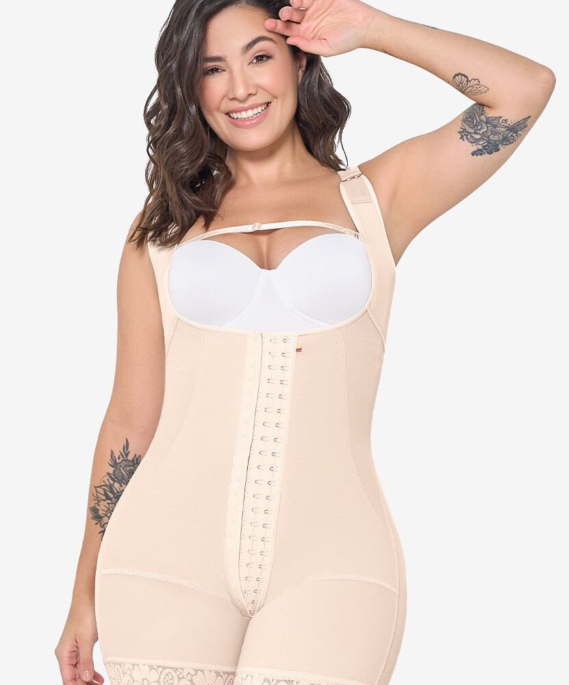 Mid-Thigh Powernet Girdle | FU135