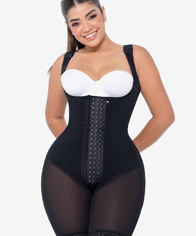 Hourglass Mid-Thigh Powernet Girdle | RA005