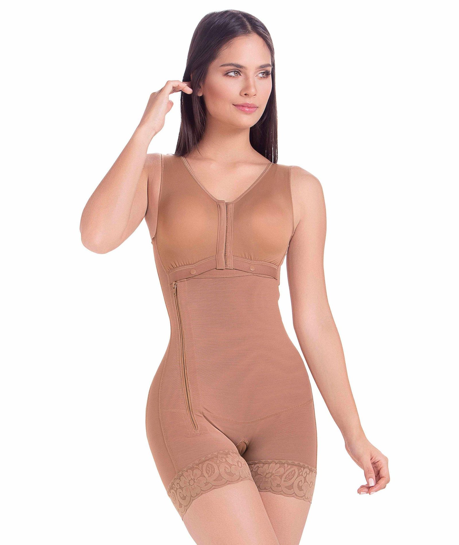 Short Girdle With Bra - Postpartum | Ref. FQ108